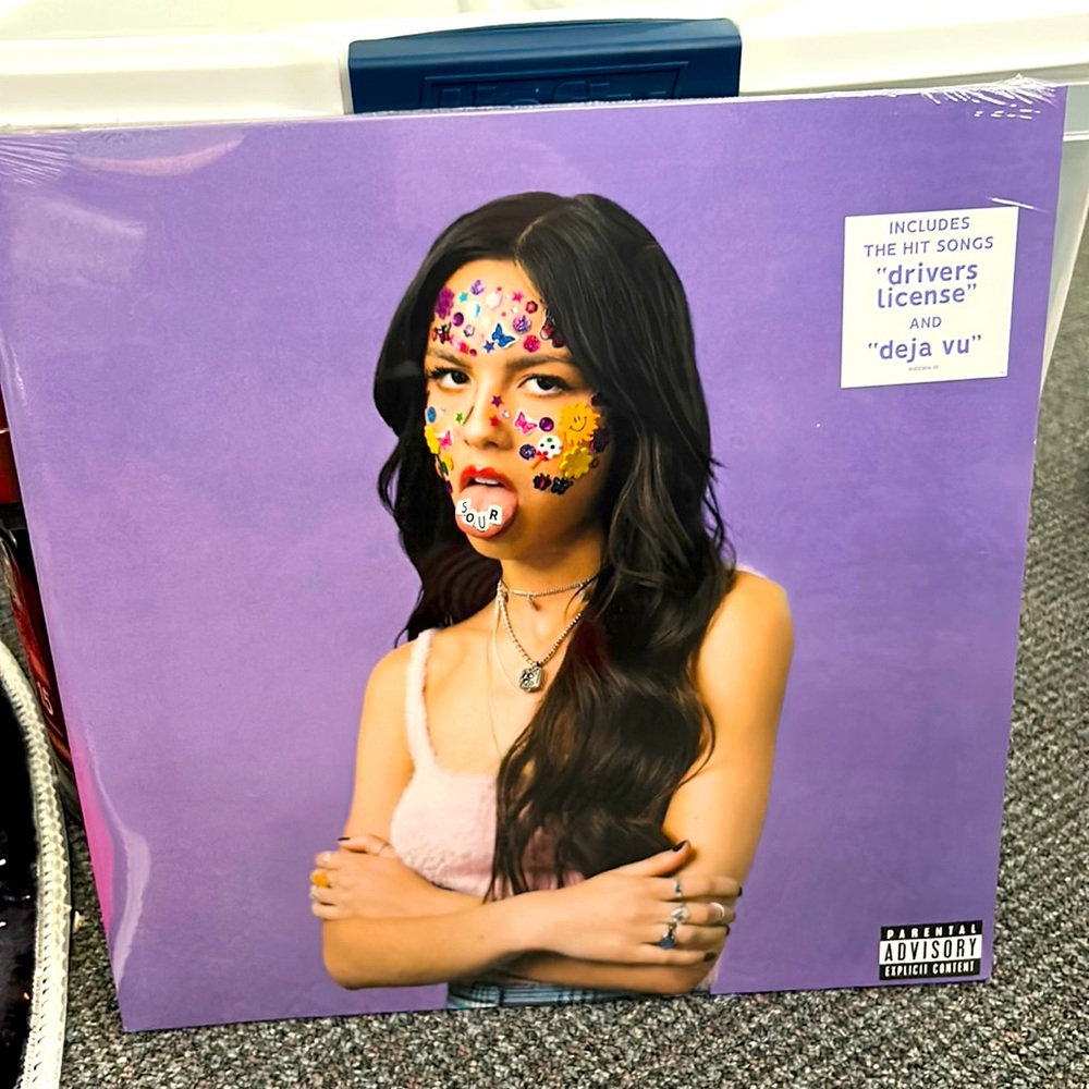 NEW wrapped Olivia Rodrigo SOUR vinyl 💜